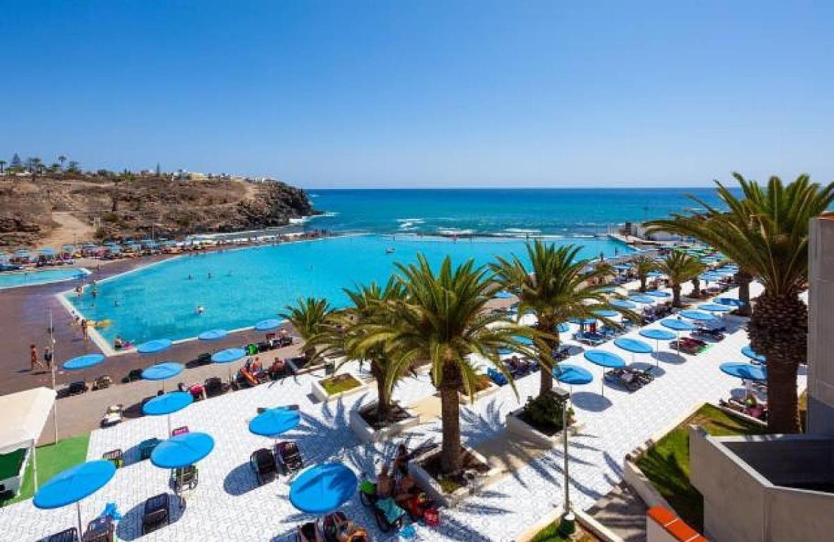 Beach-Front Tenerife Sth Sea And Pool View Costa Del Silencio Eksteriør bilde