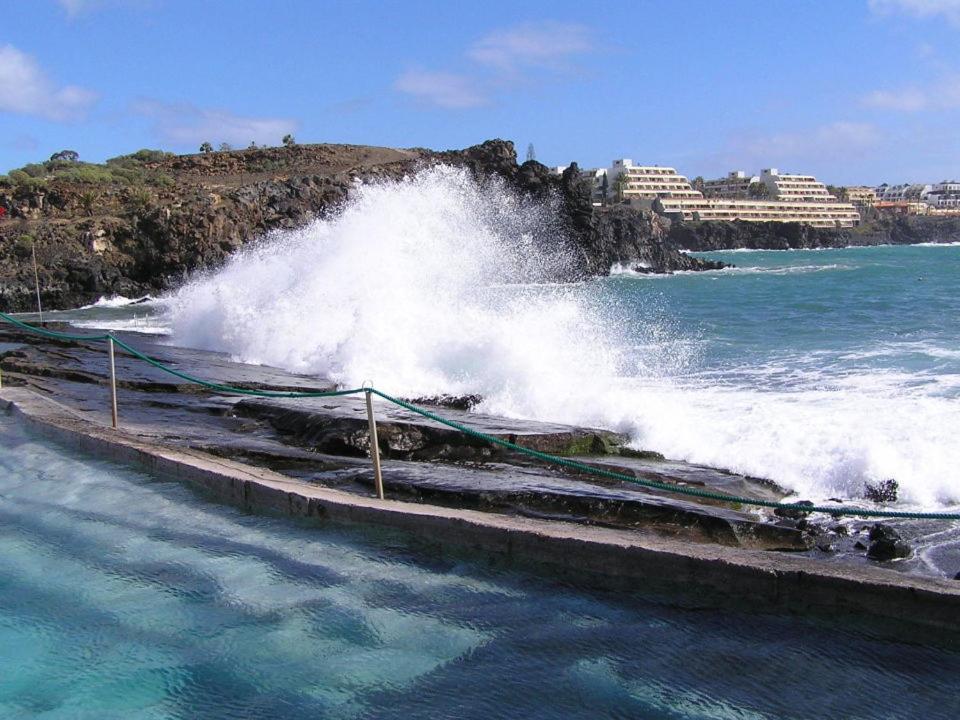 Beach-Front Tenerife Sth Sea And Pool View Costa Del Silencio Eksteriør bilde
